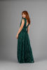 Imagen de Maxi Dress Cuello V Profundo Brillo     (Exclusivo Pagina)