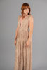 Imagen de Maxi Dress Cuello V Profundo Brillo     (Exclusivo Pagina)