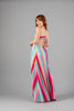 Imagen de Maxi Dress Casual Rayas Multicolor