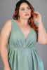 Imagen de Maxi Dress Brillo, Nido Abeja Espalda     (Exclusivo Pagina)
