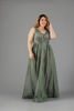 Imagen de Maxi Dress Brillo, Nido Abeja Espalda     (Exclusivo Pagina)