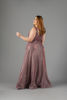 Imagen de Maxi Dress Brillo, Nido Abeja Espalda     (Exclusivo Pagina)