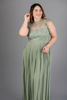 Imagen de Maxi Dress Blusa Encaje, Falda Plisada     (Exclusivo Pagina)
