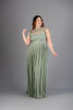 Imagen de Maxi Dress Blusa Encaje, Falda Plisada     (Exclusivo Pagina)