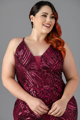 Imagen de Maxi Dress Tirantes Lentejuelas.    (Exclusivo Pagina)