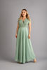Imagen de Maxi Dress Blusa Croche Cuello V.       (Exclusivo Pagina)