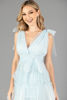 Imagen de Vestido Corto Tull Detalle Perlas     ( Exclusivo Pagina)