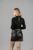Imagen de Blusa Cuello Alto Brillo     (Exclusiva Pagina)