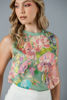 Imagen de Blusa Satin print Floral Sin Mangas     (Exclusiva Pagina)