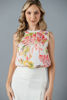 Imagen de Blusa Satin print Floral Sin Mangas     (Exclusiva Pagina)
