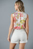 Imagen de Blusa Satin print Floral Sin Mangas     (Exclusiva Pagina)