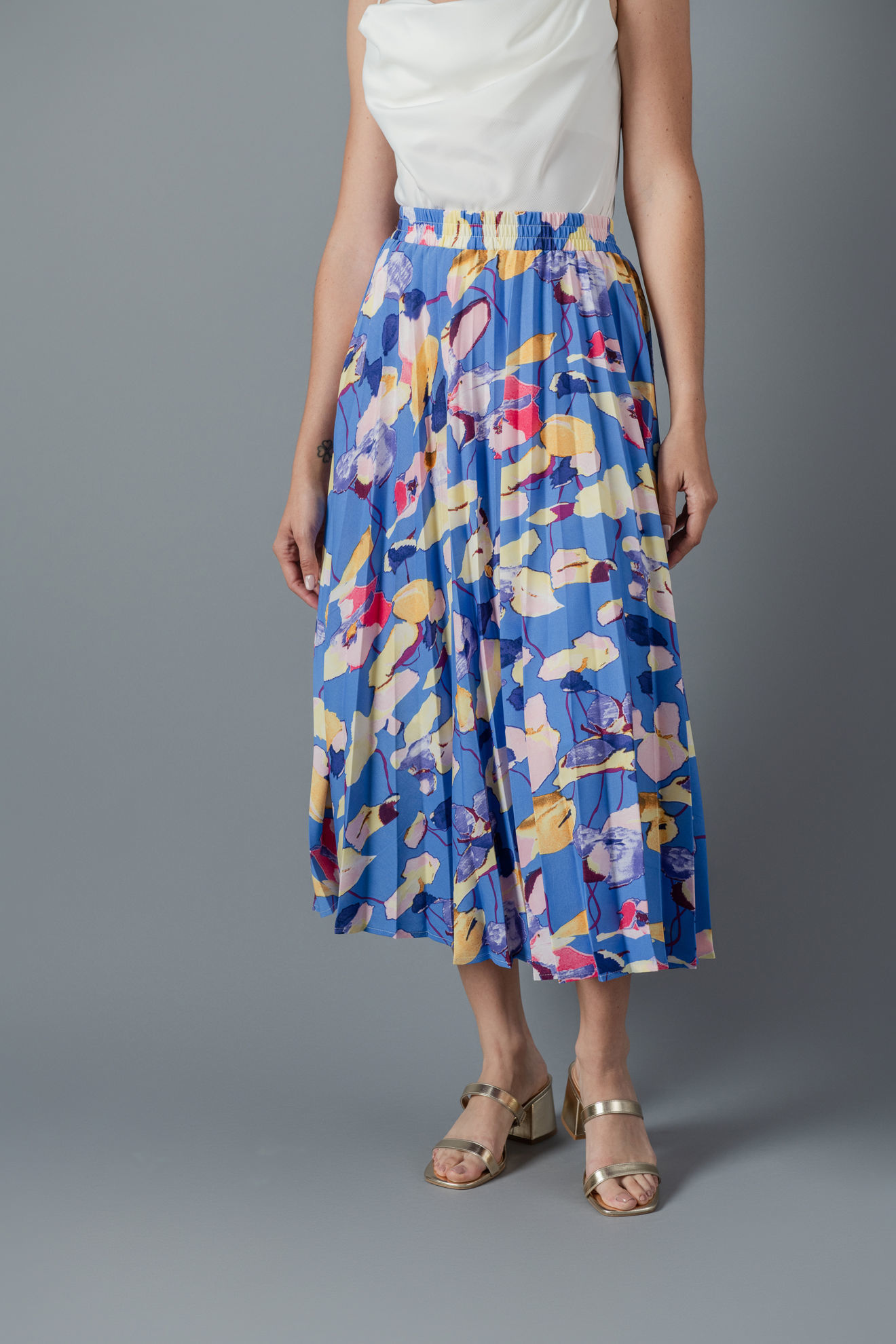 Imagen de Falda Plisada Estampada     ( Exclusiva Pagina)