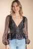 Imagen de Blusa Transparencias Florecitas