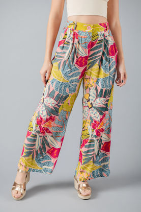 Imagen de Pantalon En Rayon Print Tropical     (Exclusivo Pagina)