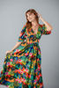 Imagen de Vestido Cuello V, Print Tropical          (Exclusivo Pagina)