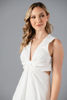 Imagen de Vestido Poplin Cuello V Profundo     ( Exclusivo Pagina)