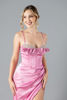 Imagen de Maxi Dress En Satin Estilo Corse      (Exclusivo Pagina)