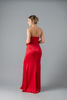 Imagen de Vestido En Satin Straple, Estilo Corse     (Exclusivo Pagina)