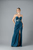 Imagen de Vestido En Satin Straple, Estilo Corse     (Exclusivo Pagina)