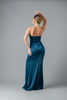 Imagen de Vestido En Satin Straple, Estilo Corse     (Exclusivo Pagina)