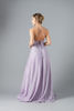 Imagen de Maxi Dress Brillo, Espalda Descubierta, Falda Amplia  (Exclusivo de Pagina)