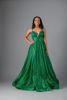 Imagen de Maxi Dress, Brillo Tirantes, Falda Amplia     (Exclusivo Pagina)