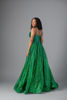 Imagen de Maxi Dress, Brillo Tirantes, Falda Amplia     (Exclusivo Pagina)