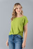 Imagen de Blusa Detalle Nudo Ruedo