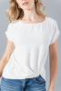 Imagen de Blusa Detalle Nudo Ruedo