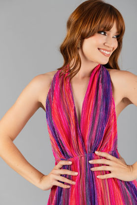 Imagen de Jumpsuit Halter Rayas                            (Exclusivo Pagina)