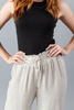 Imagen de Pantalón Lino Rayas  (70% Cotton 30% Lino )                          ( Exclusivo Pagina)