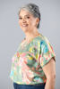 Imagen de Blusa Satin Estampada Floral