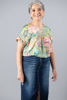 Imagen de Blusa Satin Estampada Floral     (Exclusiva Pagina)