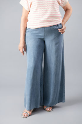 Imagen de Pantalon Palazzo Denim