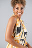 Imagen de Vestido Plisado  Estampado En Satin   ( Exclusivo Pagina)