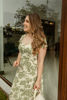 Imagen de Vestido En Lino Estampado, Detalle Espalda    ( Exclusivo Pagina)