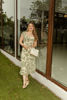 Imagen de Vestido En Lino Estampado, Detalle Espalda    ( Exclusivo Pagina)
