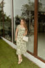 Imagen de Vestido En Lino Estampado, Detalle Espalda    ( Exclusivo Pagina)