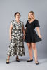 Imagen de Vestido Cuello V, Mangas Balloon     (Exclusivo Pagina)