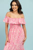 Imagen de Vestido  Estampado Off Shoulder      (Exclusivo Pagina)