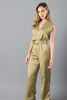 Imagen de Jumpsuit En Satin Cuello V Con Cinturon