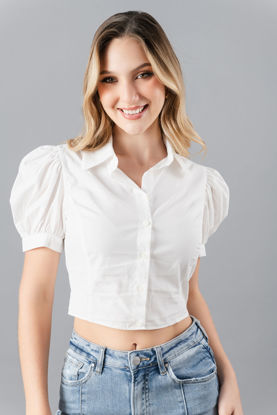 Imagen de Top Crop  Camisero       (Exclusivo Pagina)