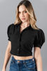 Imagen de Top Crop  Camisero       (Exclusivo Pagina)