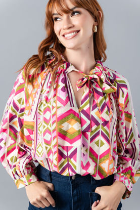 Imagen de Blusa Estampada Manga 3/4  exclusivo de pagina