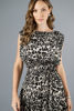 Imagen de Vestido Animl Print Con Cinturon