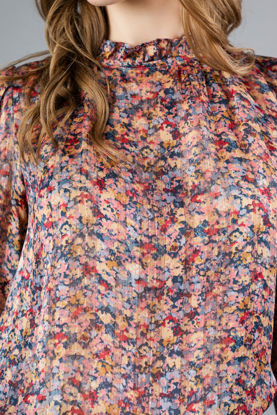 Imagen de Blusa En Seda Cuello Alto    ( Exclusivo Pagina )