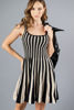 Imagen de Vestido Tejido Print Rayas    ( Exclusivo Pagina)