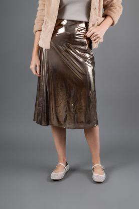Imagen de Falda Linea A Metalica     (Exclusiva Pagina)