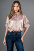 Imagen de Blusa Botones Cuello Alto    (Exclusivo Pagina)
