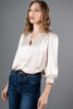 Imagen de Blusa Manga 3/4 Satin, Cuello V